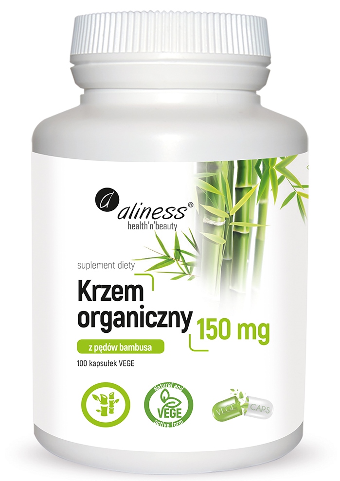 krzem organiczny z pędów bambusa aliness